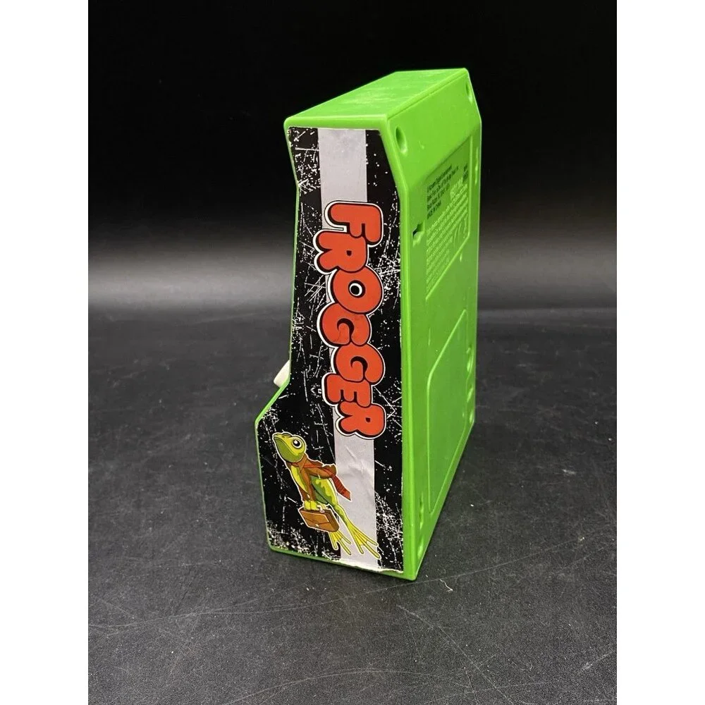 Frogger Mini Retro Handheld Arcade Game #09550 Konami Vintage WORKS